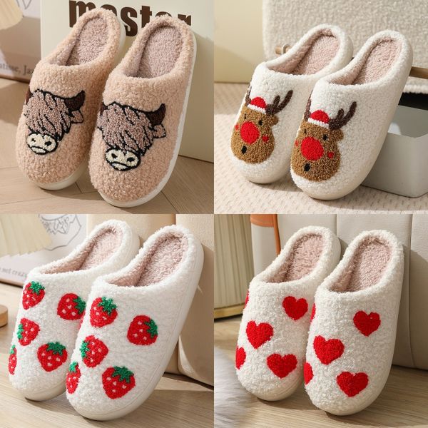 

designer sandals shoes with cowhide long fur Fussbett slipper grape berry luxury pantoufle room mules slides shoes womens mens beach slippers slides, Brown