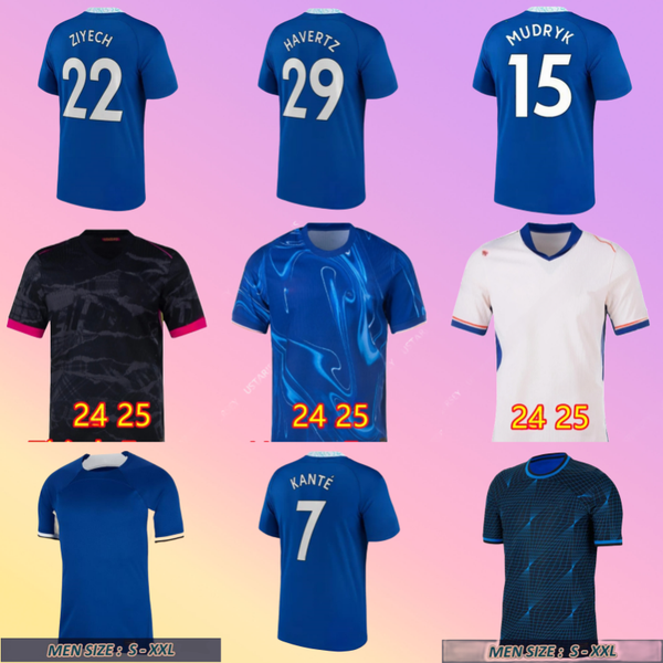 

23 24 25 Nkunku Jackson soccer jerseys Disasi Enzo Fernandez Mudryk JAMES STERLING Cucurella Chukwuemeka football shirt men Ugochukwu, Red