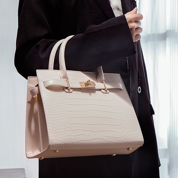 

Bag advanced sense PU leather high quality new atmospheric large capacity women's handbag commute essential crossbody, Camel
