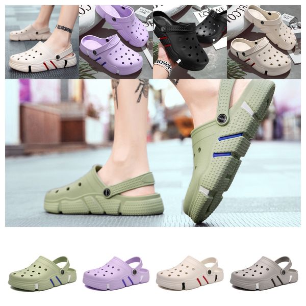 

Sandals Slippers Women Mens slipper sliders Outdoor Summer platform Slides luxury Designer shoes mens sliders unisex beach summer purple hollow 2024 36-50, Blue