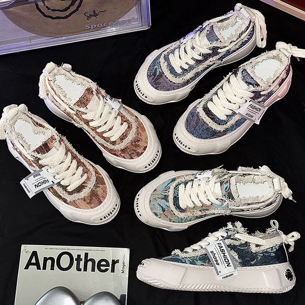 

casual shoes summer breathable sports shoes wedge blue purple boy teenager cool mens shoes sneaker fashion High quality lightweight Cowboy canvas 2024 eur 39-44, Red