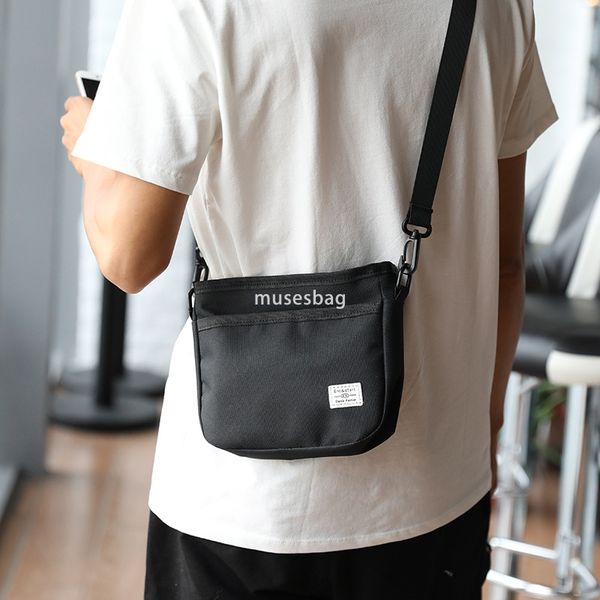 

Factory Direct men's fashion shoulder bag Oxford Cloth men's crossbody bag Casual messenger bag Summer small bag, Blue