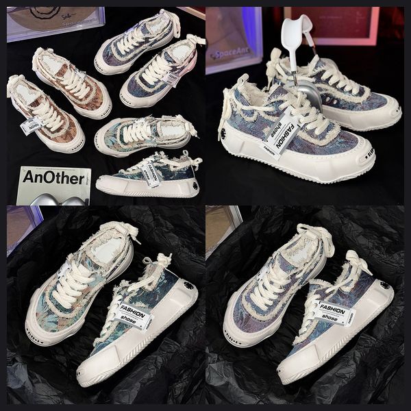 

casual shoes summer shoes breathable sports shoes wedge blue 2024 purple boy teenager cool mens shoes sneaker fashion High quality lightweight size39-44, Grey