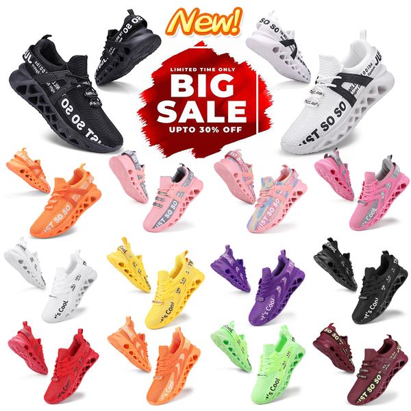 

2024 New Fashion Shoes Free shipping lace-up Men's Women's red white Wear Thick soled elastic resistant sports casual shoes Outdoor breathable lightweight 36-48