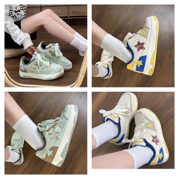 

Shoes Casual Men Breathable Trainers New Sports Sneakers Platform Shoes, Blue