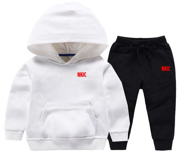

Spring Autumn Boys Girls Casual Fashion Print Pullover Long Sleeve Hoodie Tops Pants Brand Tracksuit 2-13 Years Children's Clothes, Yellow 1