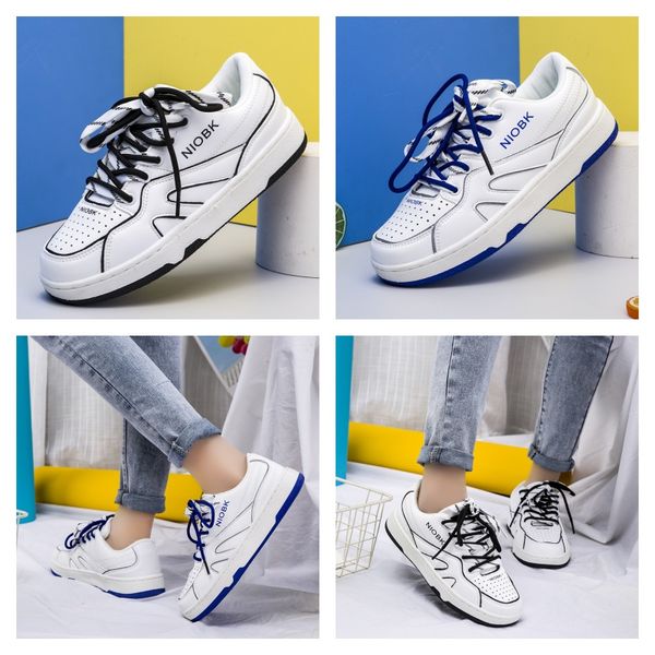 

2024 Top Quality Men Women Running Shoes SK8 Sta Patent Leather Black White Vintage Grey Shark Loafers Mens Flat Trainers Sneakers, Blue