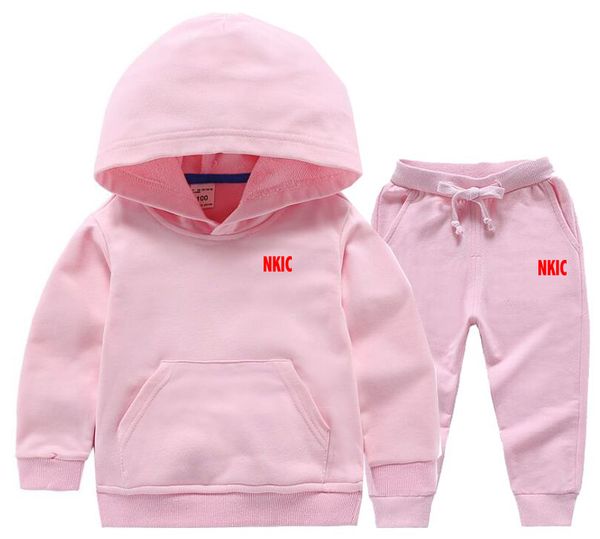

Spring Autumn Boys Girls Casual Fashion Print Pullover Long Sleeve 100% Cotton Hoodie Tops Pants Brand Tracksuit 2-13 Years Children's Clothes, Yellow 1