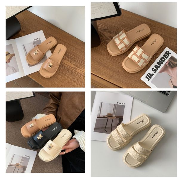 

slippers for men women slides trendy sliders mens fashion Non-slip sandals summer outdoor beach shoes size 35-39, Red