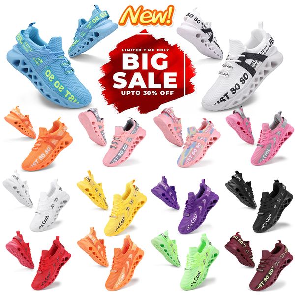 

2024 New Fashion Shoes Free shipping lace-up Men's Women's red white Wear Thick soled elastic resistant sports casual shoes Outdoor breathable lightweight 36-48