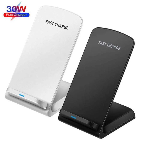 Fast 10W 15W 30W Wireless Charger Stand for iPhone 15 14 13 12 11Pro Samsung Galaxy S23 S22 S21 Redmi Charging Dock StationM240731