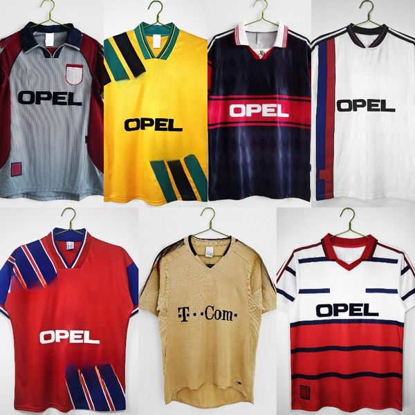 

Player Retro 93 96 97 98 04 KANE Soccer jerseys BAYERN DE LIGT SANE MULLER SANE GNABRY DAVIES KIMMICH COMAN Player versions Home and away gamesFootball shirts, Black