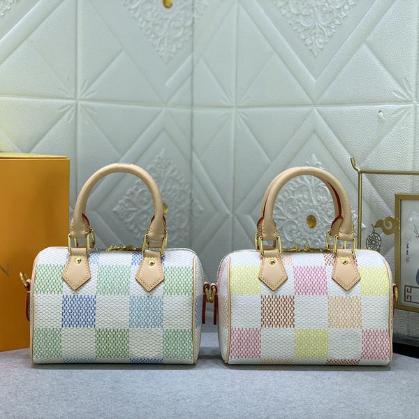 

Designer Ladies Single Shoulder Bag Handbag Adjustable Shoulder Strap Crossbody Bag Classic Pink Glange 20.0 X 15.0 X 12.5 Cm