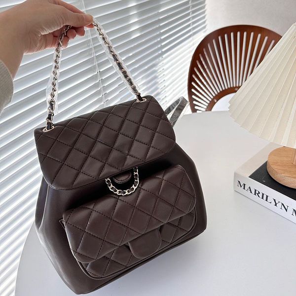 

Designer Bags Fashion Bucket Backpack school bag Womens Womans Outdoor Backpack Travel Backpack handbag fashion bookbags messenger bag fortune bag 21m, Burgundy