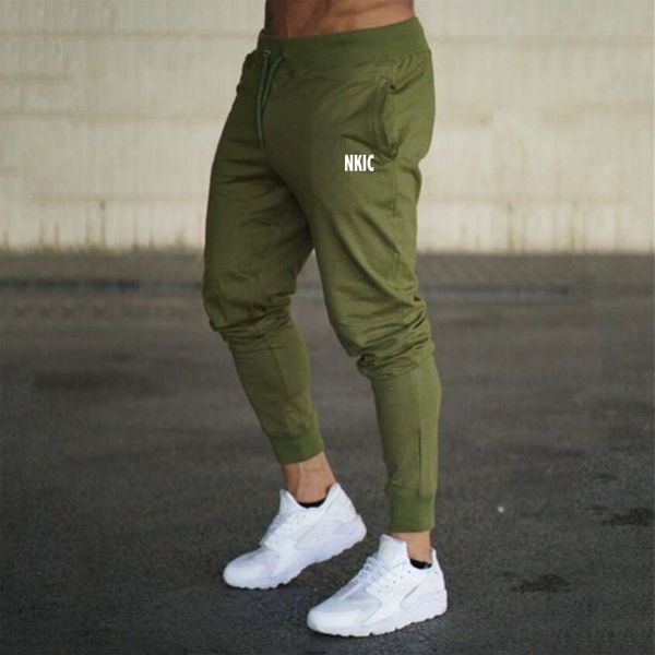 

Men Fashion Casual Brand Jogger Pants Streetwear Cargo Pants Men's Slim Fit Trousers Fitness Gyms Sweatpants Mens Plus Size S-3XL, Black 1