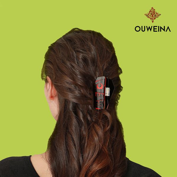 

New Black Acetate Hair Grab Clip Temperament Shark Clip Hair Accessories Back of Head Eco-friendly Grab Clip