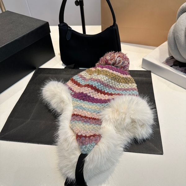 

New High-end Fashion Hat Male And Female Windproof Coldproof Minimalist Soild Skull Caps Casual Knitted Insulated Beanies, C2