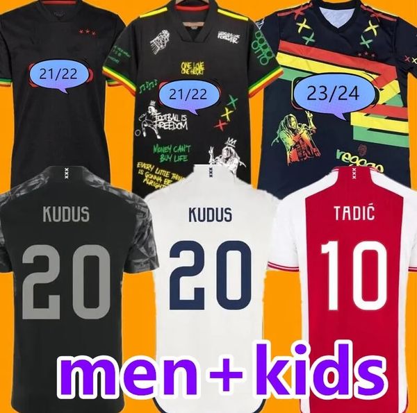 

23 24 TADIC Soccer Jerseys BASSEY BERGHUIS Third Black Kit KLAASSEN BERGWIJN MARLEY 2023 2024 Away Football Shirts Men Kids Uniforms CRUYFF 666, Purple