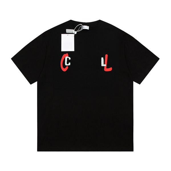 

designer tshirts mens womens tshirts hip hop fashion summer unisex -L, Black