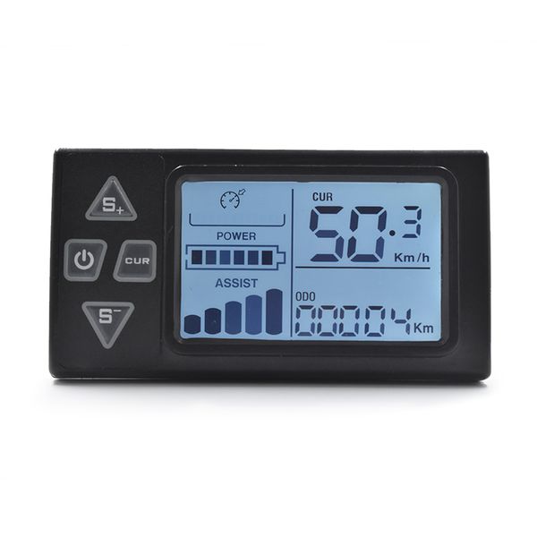 Compact HD Electronic Vehicle Console for E-Bikes and Scooters User-Friendly Design