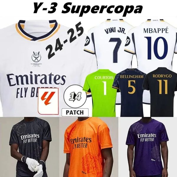 

MBAPPE 2024 2025 Soccer Jerseys 24 25 Football Shirt Real Madrids CAMAVINGA ALABA MODRIC VALVERDE Fourth Camiseta Uniforms VINI JR BELLINGHAM ARDA GULER 666, Black