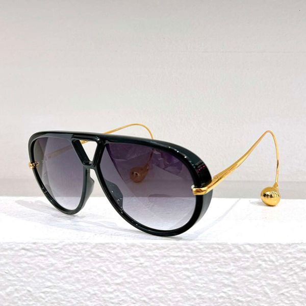 

2024 Fashion Women Men Design Oversides Oval Acetate Sunglasses Anti Glare Driving Outdoor UV400 Eyewear