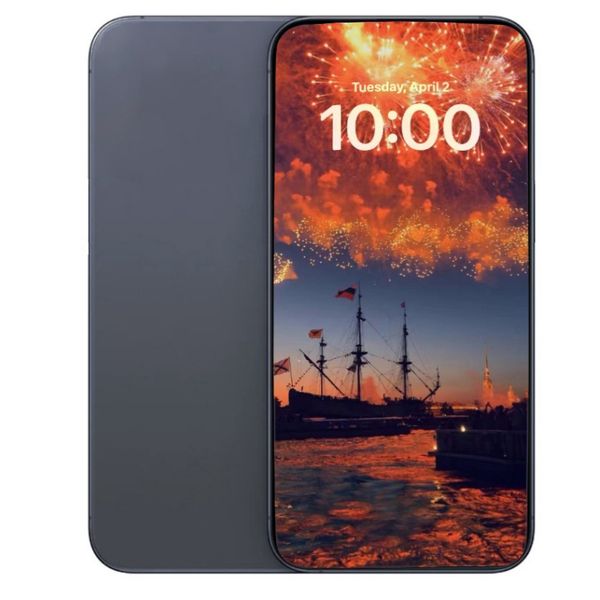 

Pro i15 i14 Max Cell Phones 5G HD 6.7 inches Big Screen Face ID Unlock Touch Wireless Charger 128GB 1TB 500 Million Pixels Camera Smartphones, White