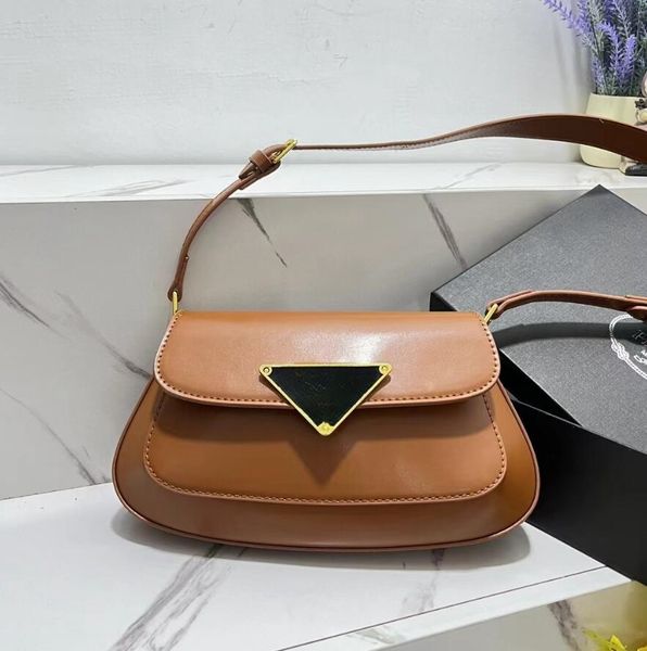 

2024 New women's fashion saddle new small shoulder bag for women's high quality solid PU leather oblique female luxury messenger bag, Black