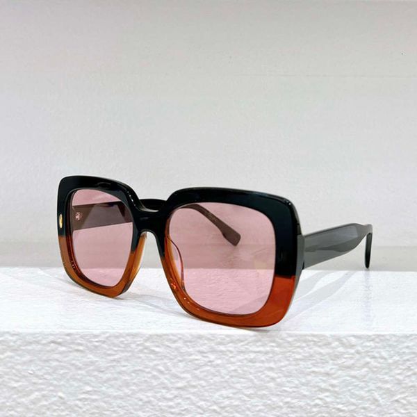 

2024 Women's Sunglasses Trendy Large Frame Square High Quality Acetate Glasses UV400 Outdoor Sunscreen Men's Personality Shades