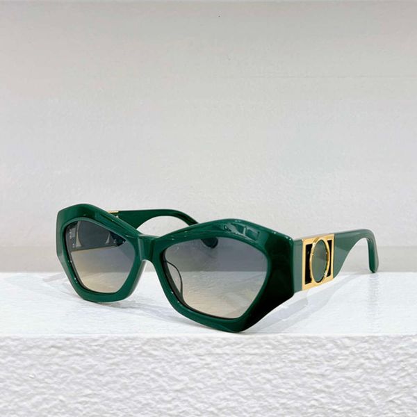 

2024 Sunglasses Men Women Fashion Acetate Vintage Irregular Sun Glasses Eyewear Brand Design UV400 Female Shades