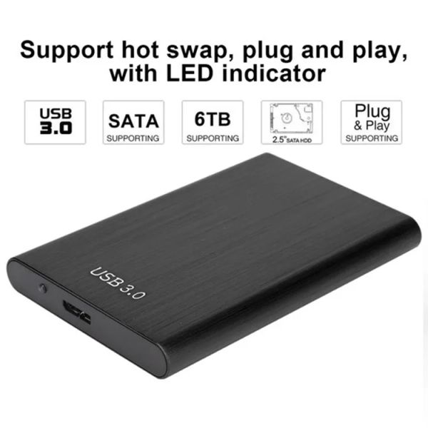 High-speed 2TB SSD 8TB External Hard Drive USB 3.0 Mass Storage for Laptops, Computers dh5727163