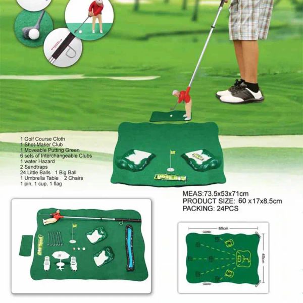 Mini Golf Professional Practice Set Sport Children's Toy Club Practice Indoor Games Golf Training