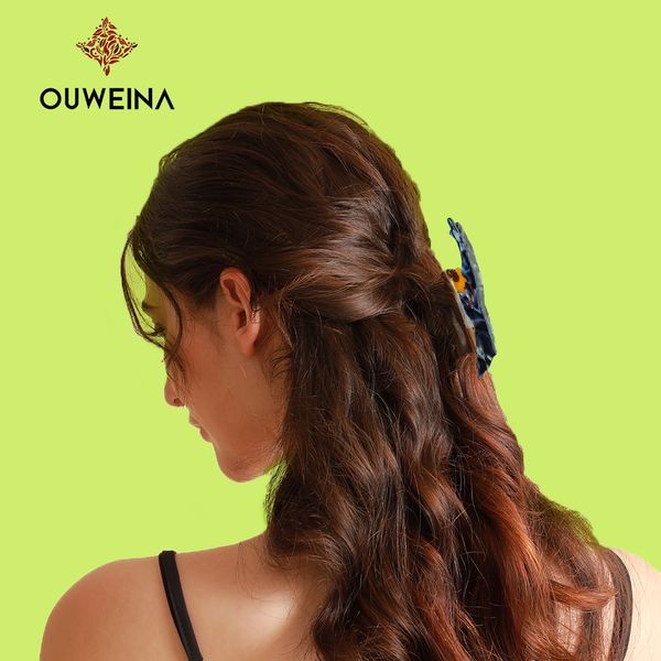 

New Original Animal Acetate Hair Clip Back of Head Headdress Grab Clip Plate Hair Accessories Wholesale