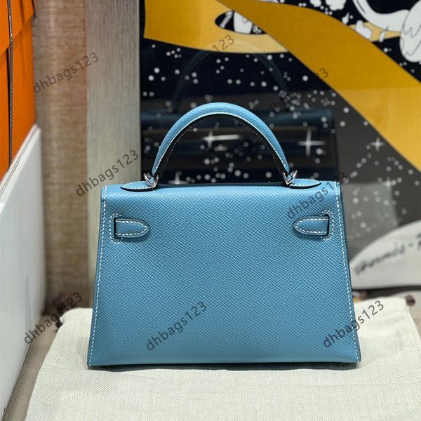 

10a mini purse bag designer woman bag luxury shoulder bag belt bag Epsom 20cm crossbody designer bag Top Handmade Bags intact Classic Orange Mirror quality handbags a, Mini color 20