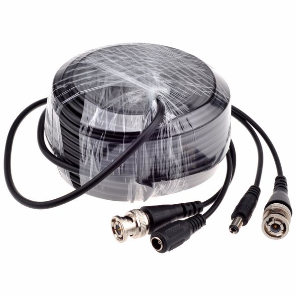 AZISHN video cable is used for transmitting signals AHD/analog CCTV camera output DC plug