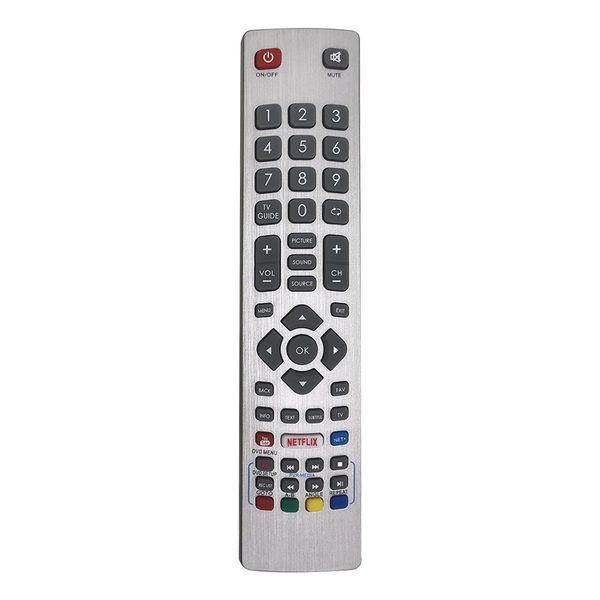 Replacement Sharp Aquos TV Remote Control for Sharp Aquos Smart TV (with Netflix & YouTube Buttons) - Works Straight Away