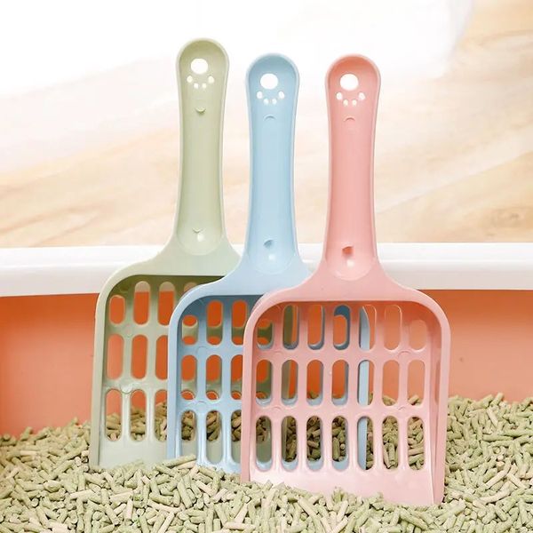 

Supplies Cat Toilet Pets Dogs Shovel Pet Cleaning Tool Sand Litter Scoop, Beige