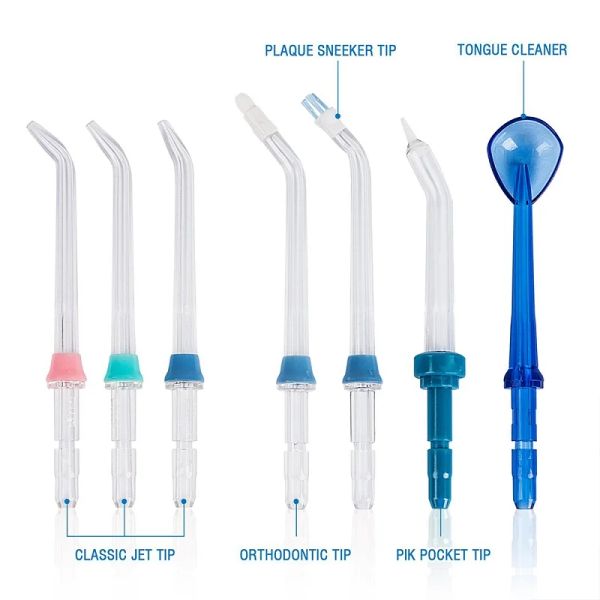 600ML Electric Dental Floss Oral Irrigator for Household Use Portable Tabletop Suitable For 7 Dental Floss Teeth For Homeuse