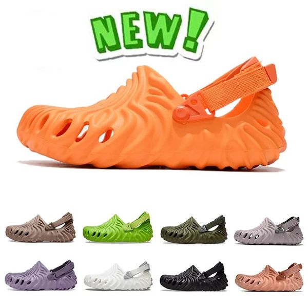 

2024 NEW Deisgner Slippers Slides mens womens color platform outdoor casual sandal summer Slipper Ochre Bone Resin fashion Sandals Size 35-46, Clear
