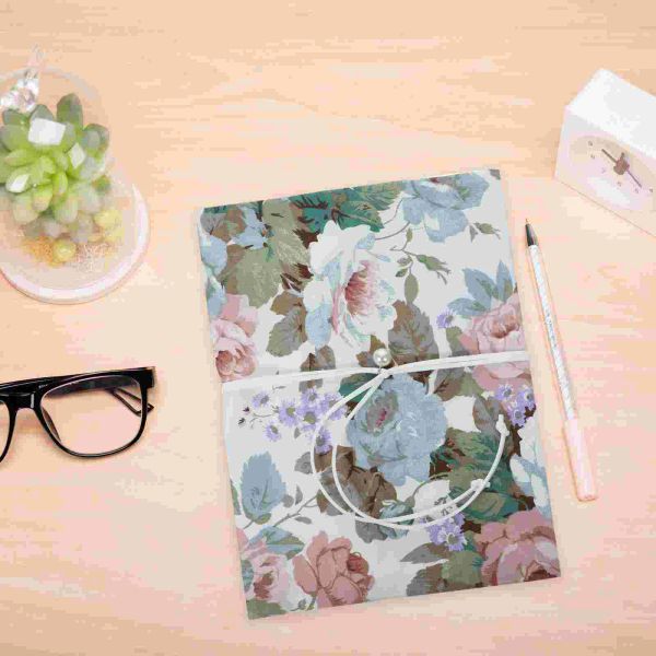 A5 2025 Adjustable Book Cover Decorative new Sleeve Crane Design Protector Hand-made Cloth Hand Account