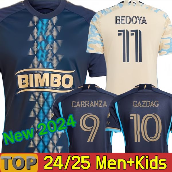 

MLS Philadelphia Union 2023 2024 Soccer Jersey Kids Kit Men Major League 23/24 Football Shirt Primary Home Navy Blue Away Beige CARRANZA GAZDAG UHRE GLESNES MARTINEZ, 24 25 home aldult