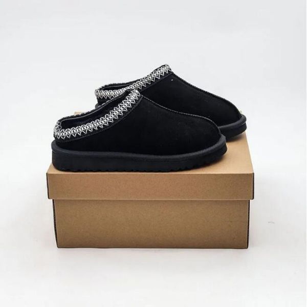 

Tasman Slippers designer slides tazz shoes designer shoes Suede shearling platform snow boots classic ultra mini boot mustard seed women winter ankle bootie, With logo no box image color