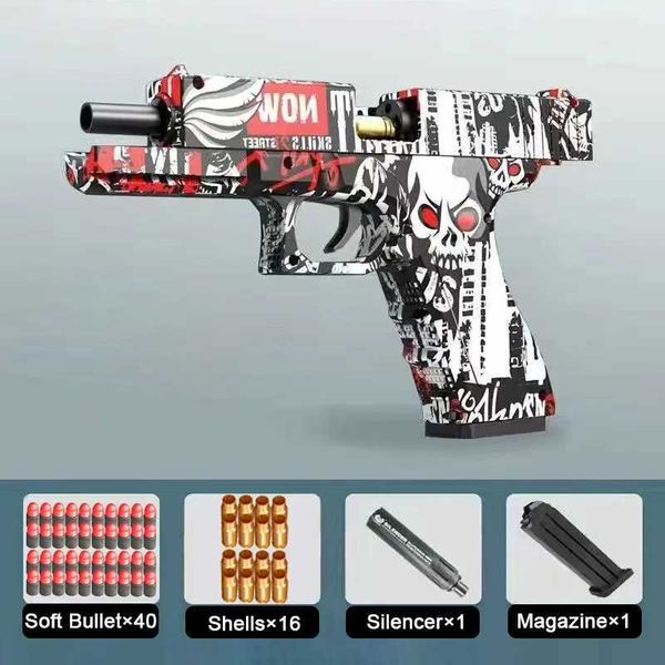

Ejecting Shell Colt Toy Gun For Kids Boys Safe Toy Pistol Age 5+ Shooting Game Birthday Gift DropshipXJ241102