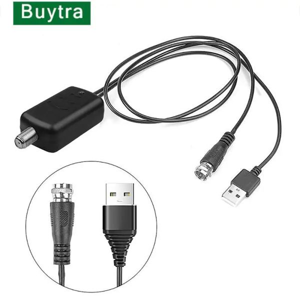 1PC HDTV Antenna Amplifier 4K Low Noise High Gain TV Signal UHD Televisions Accessories