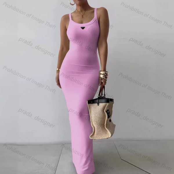 

Designer Casual Dresses Summer Luxury Brand Designers Dress Fashion Letter Dresses For Woman Slim Quick Dry Mini Skirt Womens Clothing, Fuchsia