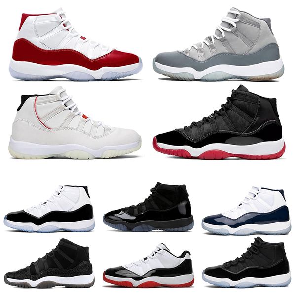 

Designer Jumpman Men Basketball shoes Cherry Cool Grey Bred Instinct 25th Anniversary concord Mens Women Cap and Gown Sport Trainers Sneakers size 36-46, Orange
