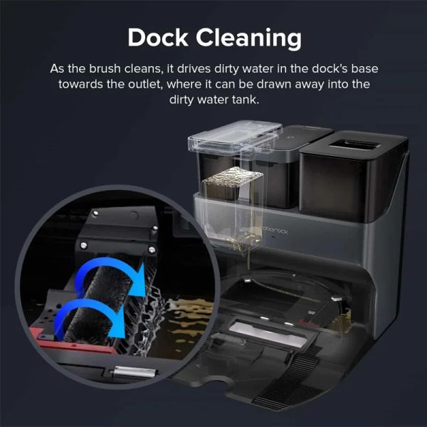 Original Roborock S8 Pro Ultra Self Cleaning Rolling Brush Accessories For S7 Maxv Ultra S7 Pro Ultra Vacuum Cleaner Spare Parts