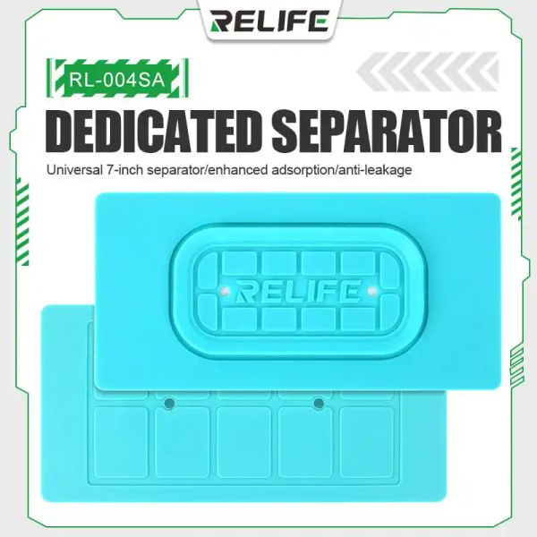 RELIFE RL-004SA Universal 7inch Delicated Separator for Mobile Phone Maintenance Heat-resistant Anti-slip Silicone Repair Pad