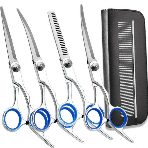 

6 Stainless Steel Hair Thinning & Cutting Scissors, Professional Hairdressing Shears for Barber Haircut