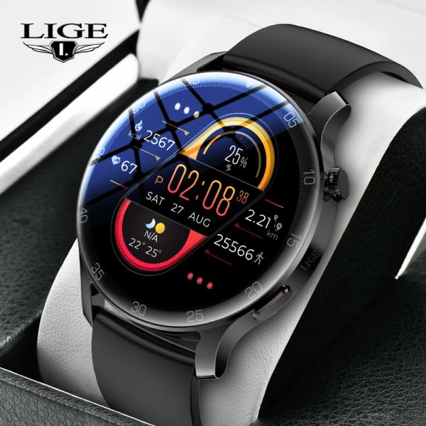 

2022 Watches Smart Watch Men Blood Pressure Hear Rate Monitor Fiess Tracker Clock IP68 Waterproof Smartwatch Women for Xiaomi Iphone watch